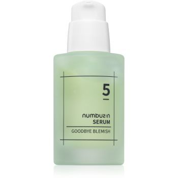 Numbuzin No. 5 Goodbye Blemish Serum ser revitalizant impotriva imperfectiunilor pielii