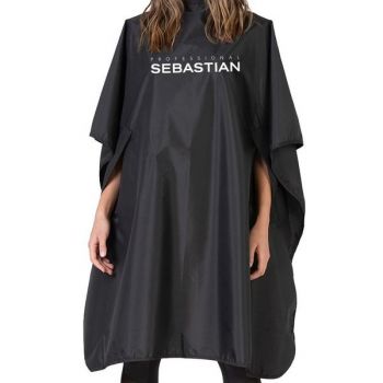 Pelerina Neagra pentru Tuns si Vopsit - Sebastian Professional, 1 buc