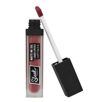 Ruj Lichid Mat - Sleek MakeUP Matte Me XXL Liquid Lipstick, nuanta Mauvin`on Up, 5 ml