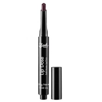 Ruj Mat - Sleek MakeUP Lip Dose Soft Matte LipClick, nuanta Wait Your Turn, 1.16 g
