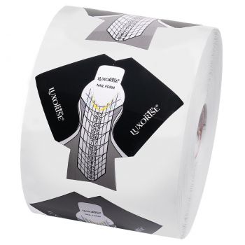Sabloane constructie unghii LUXORISE Multi Shape,500 buc