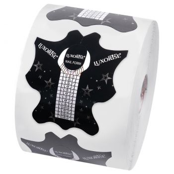 Sabloane constructie unghii LUXORISE Shape Master, 500 buc