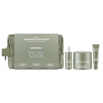 Set hidratare intensiva Doctor Babor Microbiomic Moisture Glow Routine 76ml