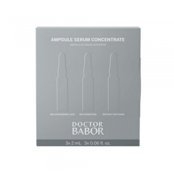 Set trio fiole concentrate Doctor Babor 10D Hyaluronic Acid Instant Soothing Rejuvenating 3x2ml