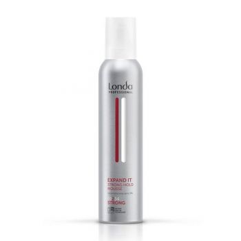 Spuma de Par cu Fixare Puternica - Londa Professional Expand It Strong Hold Mousse, 200 ml