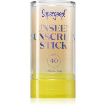 Supergoop! Unseen Sunscreen stick de protecție solară SPF 40