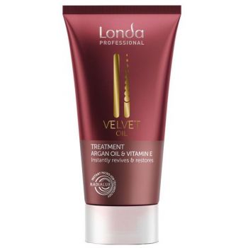 Tratament cu Ulei de Argan - Londa Professional Velvet Oil Treatment Argan Oil & Vitamin E, 30 ml