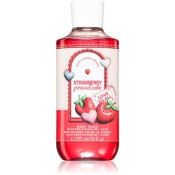 Bath & Body Works Strawberry Pound Cake gel de duș