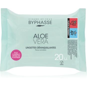 BYPHASSE Aloe Vera servetele demachiante
