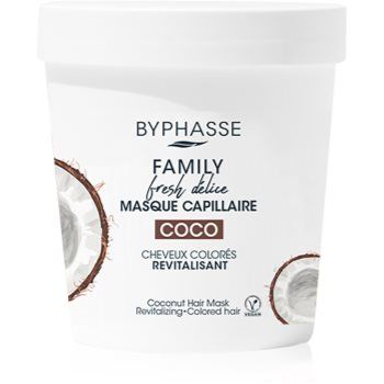 BYPHASSE Coco mască hrănitoare pentru păr vopsit