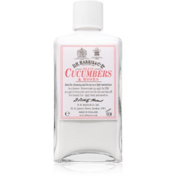 D.R. Harris Milk of Cucumber and Roses Lapte demachiant hranitor