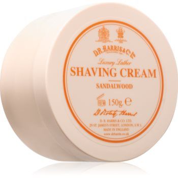 D.R. Harris Shaving Cream Sandalwood cremă pentru bărbierit
