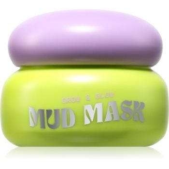 Glow Hub Mud Mask Masca detoxifianta cu nasmol