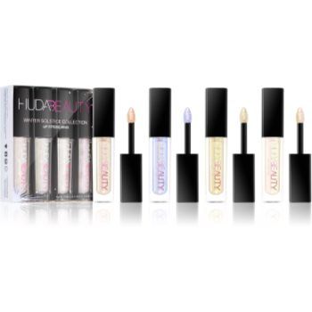 Huda Beauty Winter Solstice Mini Lip Strobe set cu luciu de buze