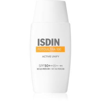 ISDIN FotoUltra 100 Active Unify Depigmenting SPF50+ crema pentru depigmentare SPF 50+