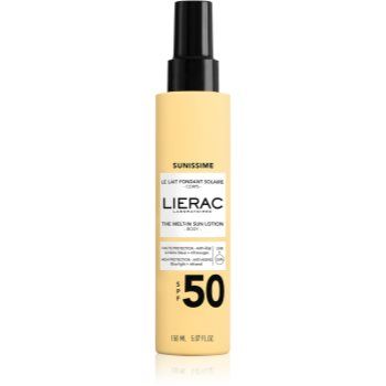 Lierac Sunissime The Melt-in Sun Lotion SPF 50 spray pentru corp plaja
