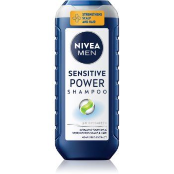 NIVEA MEN Sensitive Power sampon fortifiant pentru scalp sensibil