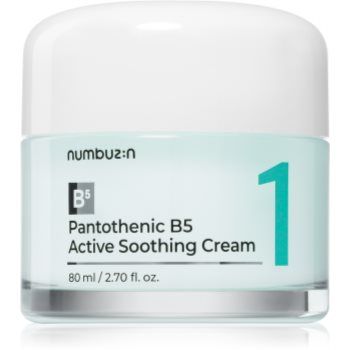 Numbuzin No. 1 Pantothenic B5 Active Soothing Cream crema de fata calmanta cu efect de hidratare