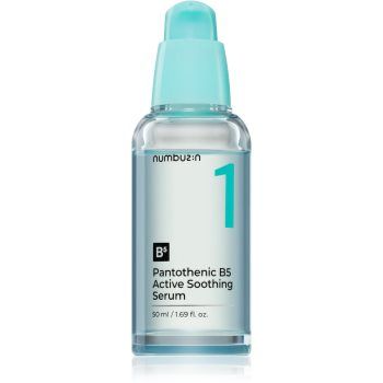 Numbuzin No. 1 Pantothenic B5 Active Soothing Serum ser cu hidratare intensă cu textura de gel