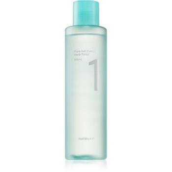 Numbuzin No. 1 Pure-Full Calming Herb Toner tonic facial cu efect calmant pentru pielea problematica