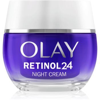 Olay Retinol 24 Night Cream cremă de noapte hidratantă și regeneratoare cu vitamina E