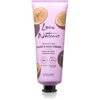 Oriflame Love Nature Organic Passion Fruit crema protectoare pentru maini
