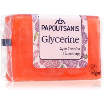 PAPOUTSANIS Glycerine Red săpun solid pentru corp