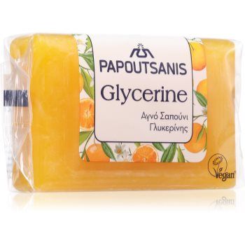 PAPOUTSANIS Glycerine Yellow săpun solid pentru corp