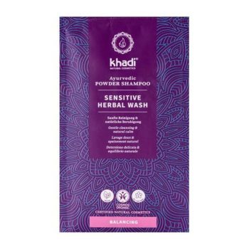 Sampon Pudra cu Amla, Shikakai si Reetha - Khadi Ayurvedic Powder Shampoo, 50 g