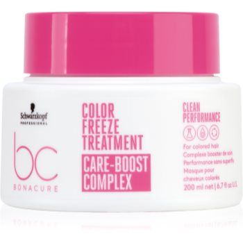 Schwarzkopf Professional BC Bonacure Color Freeze masca pentru regenerare pentru păr vopsit