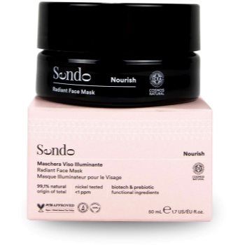 Sendo Nourish Radiant Face Mask masca iluminatoare faciale
