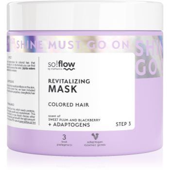 so!flow Coloured Hair Revitalizing Mask Masca revitalizanta intensivă pentru păr vopsit