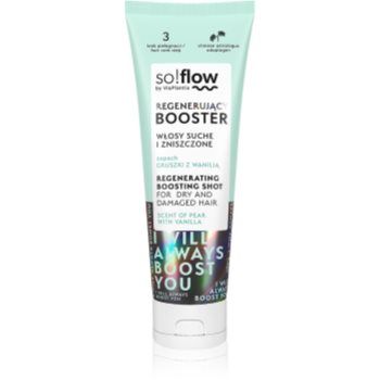 so!flow Dry and Damaged Hair Regenerating Boosting Shot ser regenerator pentru păr uscat și deteriorat