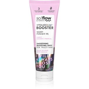 so!flow Frizzy and Dry Hair Smoothing Boosting Shot ser netezire anti-electrizare