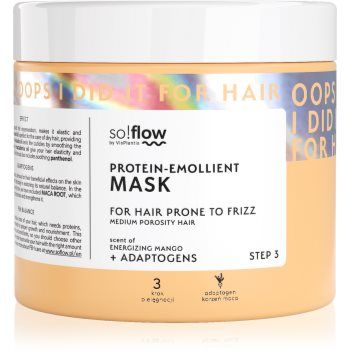 so!flow Medium Porosity Hair Protein-Emollient Mask Masca de par anti-electrizare