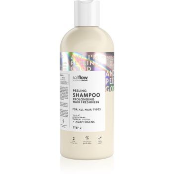 so!flow Peeling Shampoo Prolonging Hair Freshness sampon exfoliant pentru un scalp seboreic