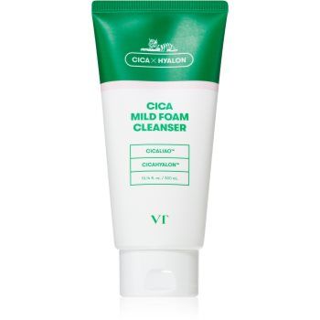 VT Cosmetic Cica Mild Foam Cleanser demachiant spumant delicat cu efect calmant