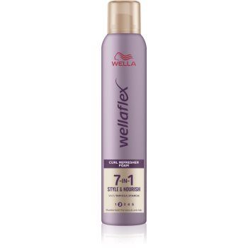 Wella Wellaflex 7in1 spumă fixatoare pentru onduleuri extreme