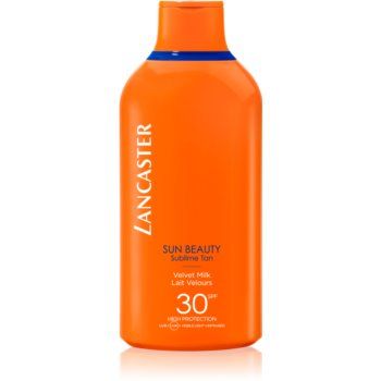 Lancaster Sun Beauty Velvet Milk lotiune pentru bronzat SPF 30