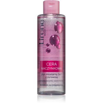 Lirene Redness apa pentru curatare cu particule micele pentru piele sensibila si inrosita