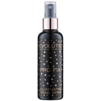 Makeup Revolution Pro Fix spray pentru fixare și strălucire