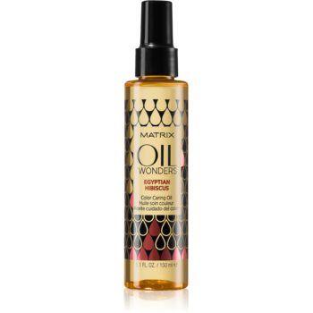 Matrix Oil Wonders Egyptian Hibiscus ulei pentru protecția culorii Matrix Oil Wonders Egyptian Hibiscus ulei pentru protecția culorii
