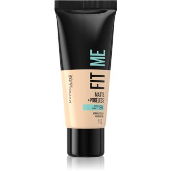 MAYBELLINE NEW YORK Fit Me! Matte+Poreless machiaj mat pentru piele normală și grasă