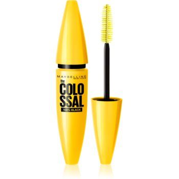 Maybelline The Colossal 100% Black mascara ieftin