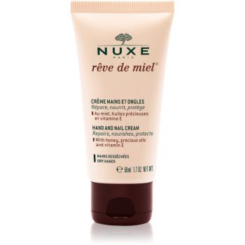 Nuxe Rêve de Miel Hand and Nail Cream maini si unghii pentru piele uscata