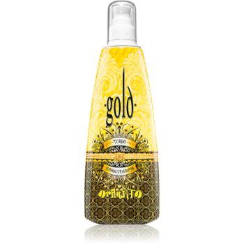 Oranjito Max. Effect Gold Turbo Lapte de bronzare la solar pentru accelerarea bronzului