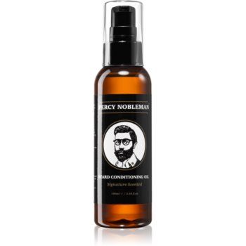 Percy Nobleman Beard Conditioning Oil Signature Scented Ulei emolient pentru barba ieftin