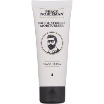 Percy Nobleman Face & Stubble Moisturizer cremă hidratantă pentru față și barbă