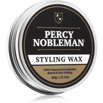Percy Nobleman Styling Wax ceară de coafat pentru păr și barbă