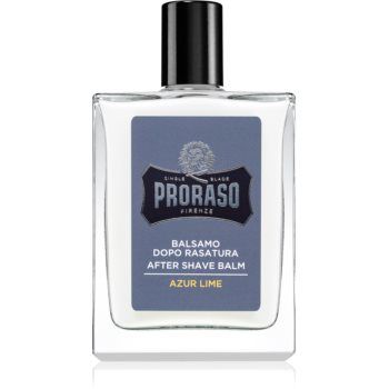 Proraso Azur Lime balsam hidratant dupa barbierit ieftin